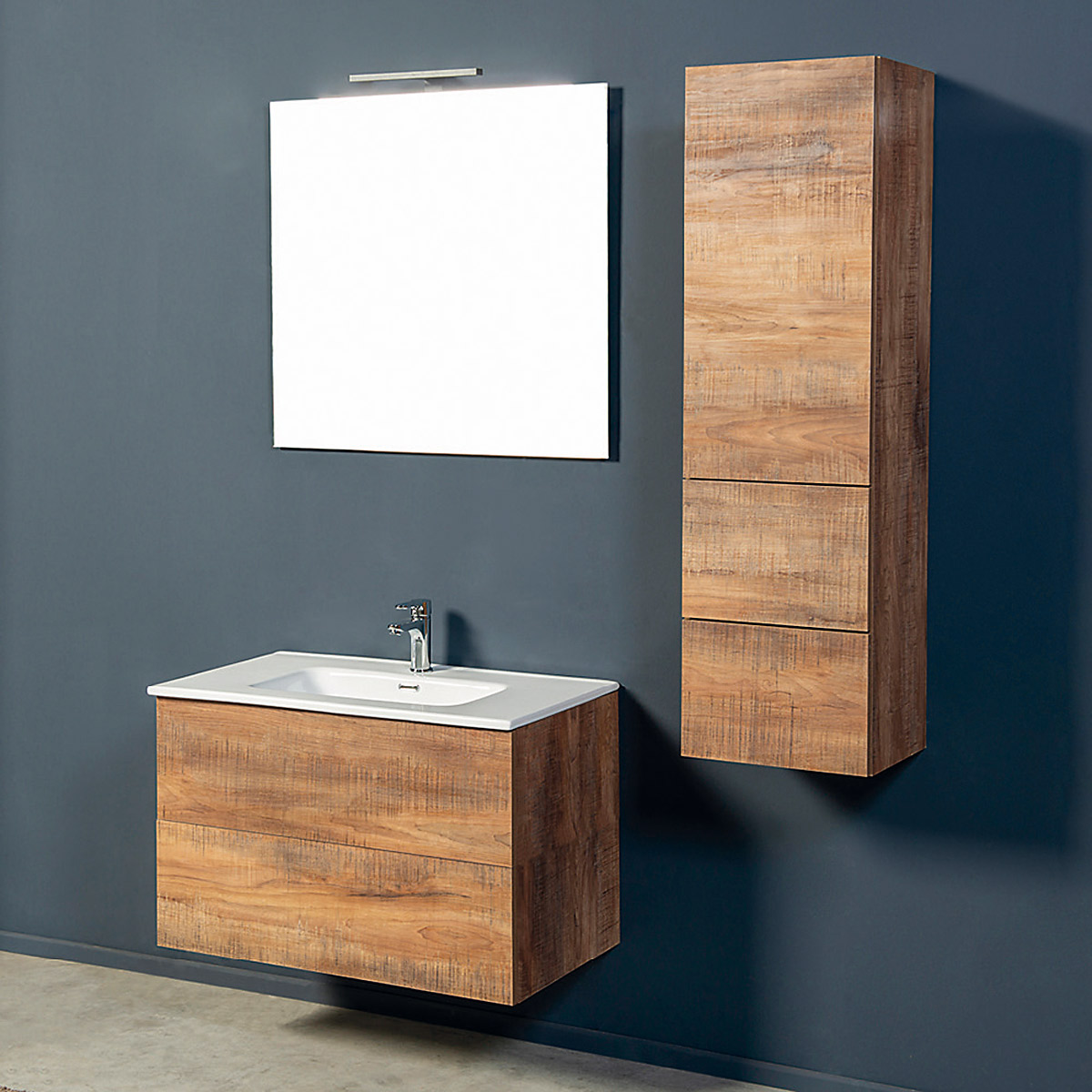 Arredo Bagno Sospeso - Composizione 4