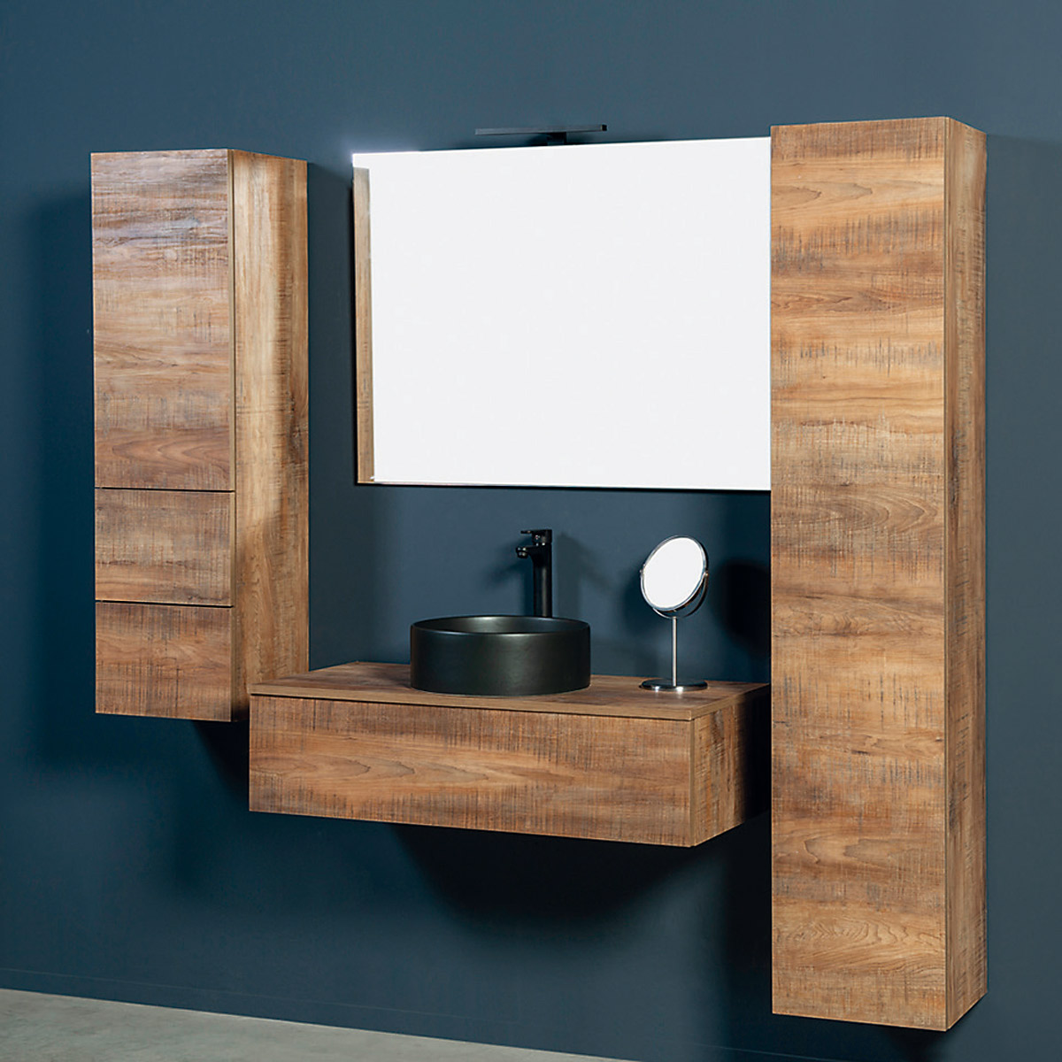 Arredo Bagno Sospeso - Composizione 5