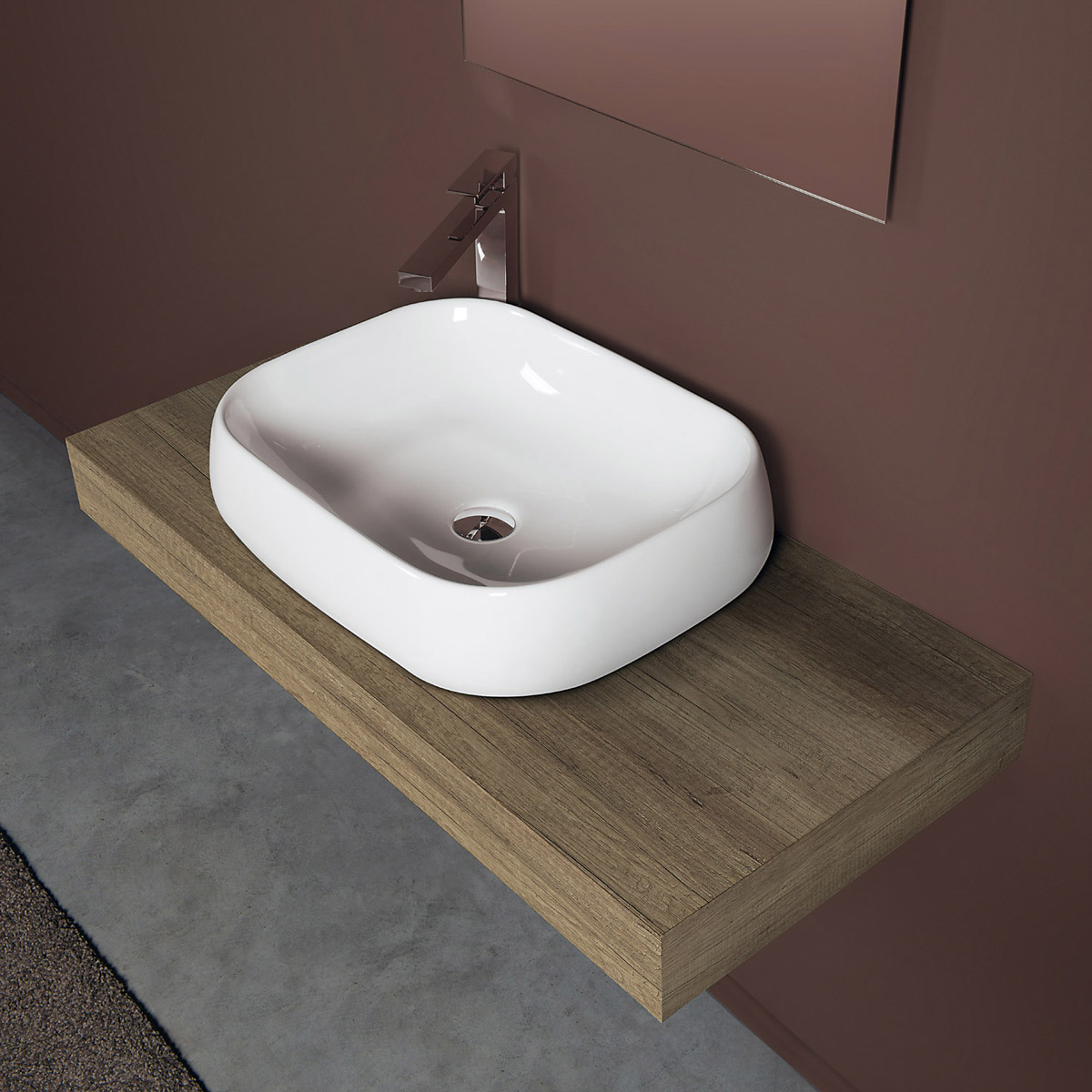 Lavabo d'appoggio OVAL 56