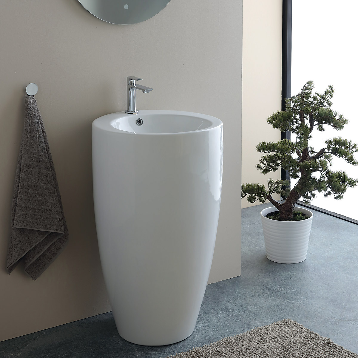 Lavabo Free-Standing c/foro ROUND