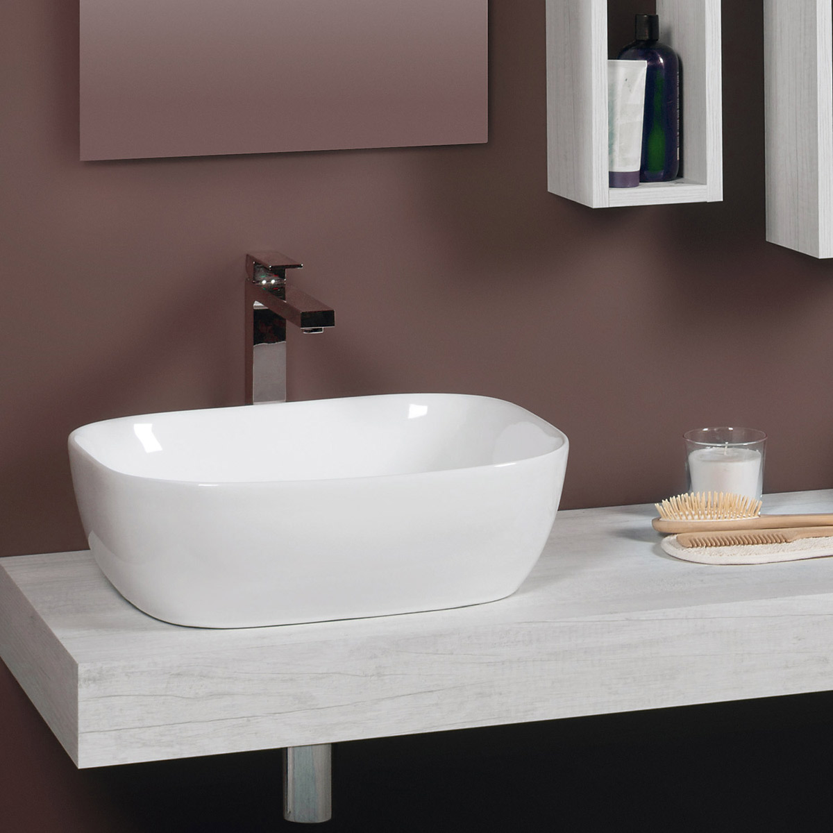 Lavabo d'appoggio OVAL 50